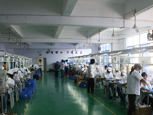磁環生產制造商 廠房一角